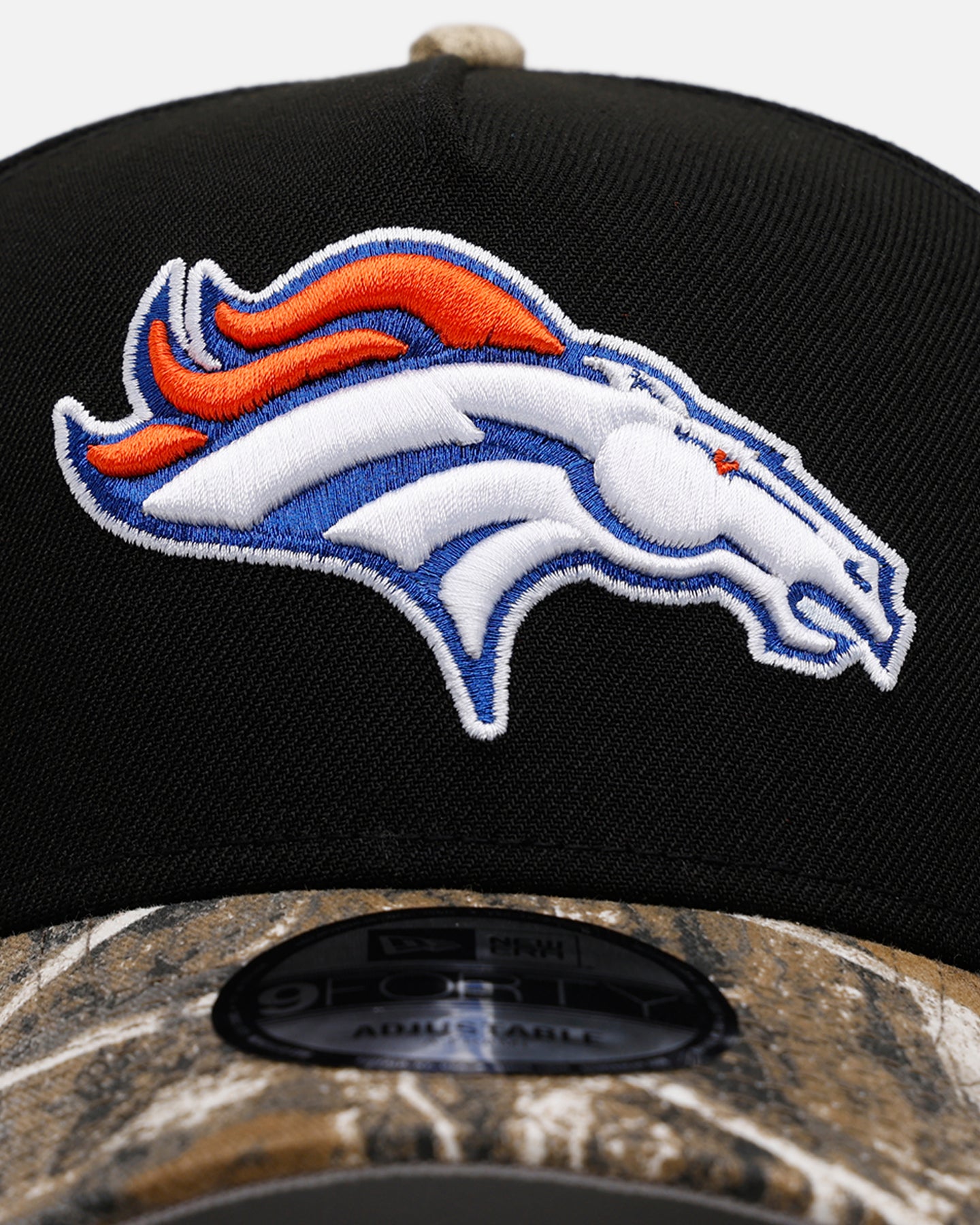 New Era Denver Broncos 'Black Crown Realtree Visor' 9FORTY A-Frame