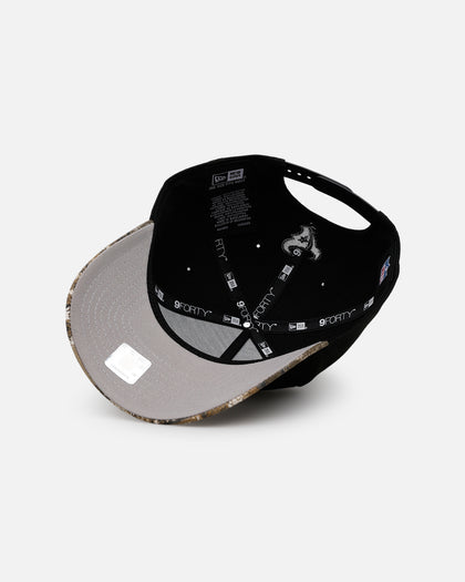 New Era Houston Texans 'Black Crown Realtree Visor' 9FORTY A-Frame Snapback Realtree Edge/Black