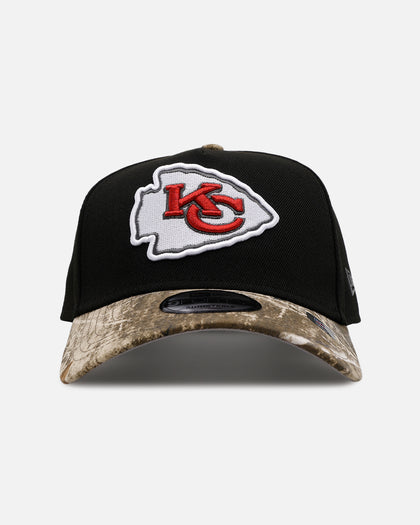 New Era Kansas City Chiefs 'Black Crown Realtree Visor' 9FORTY A-Frame Snapback Realtree Edge/Black