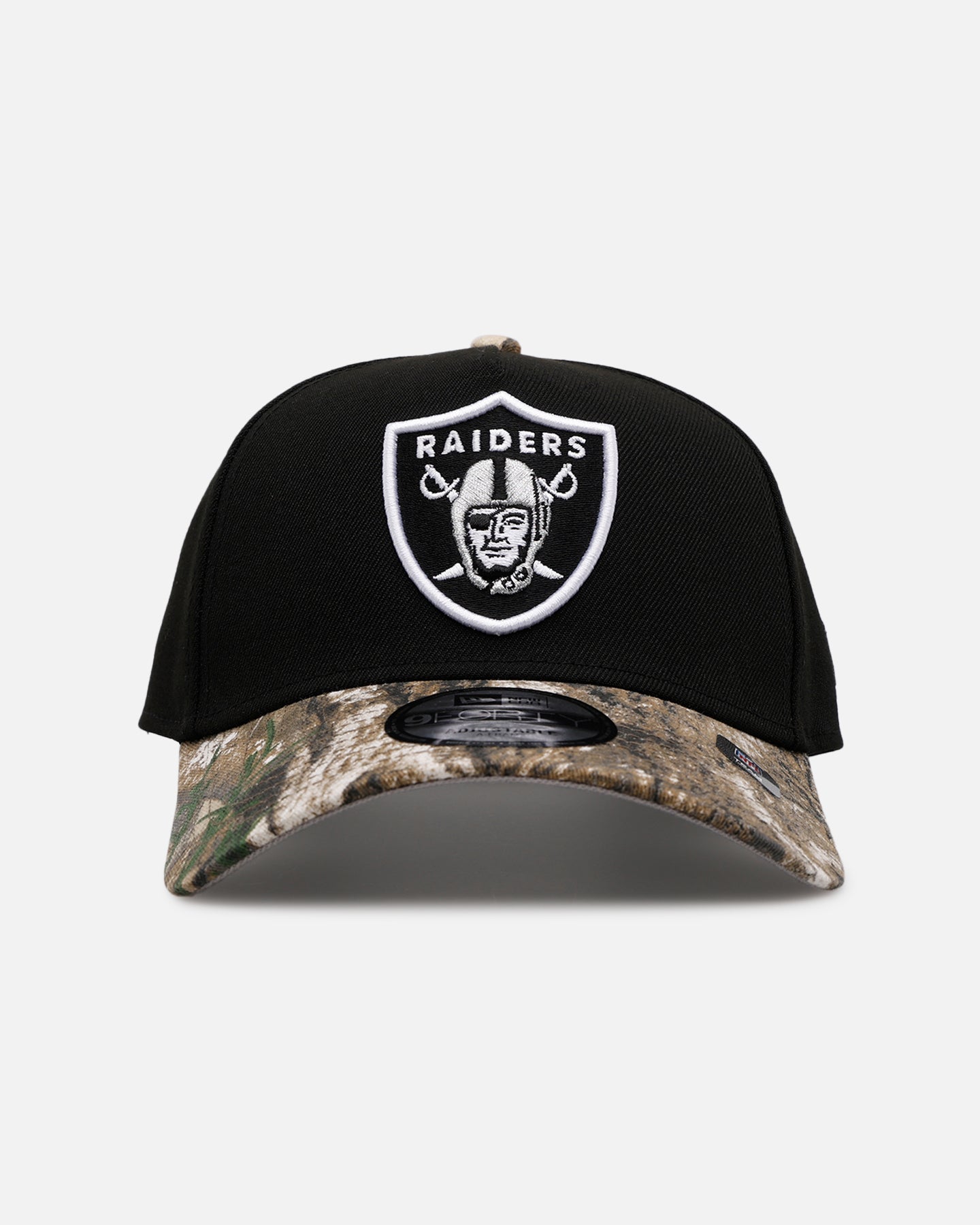 New Era Las Vegas Raiders 'Black Crown Realtree Visor' 9FORTY A