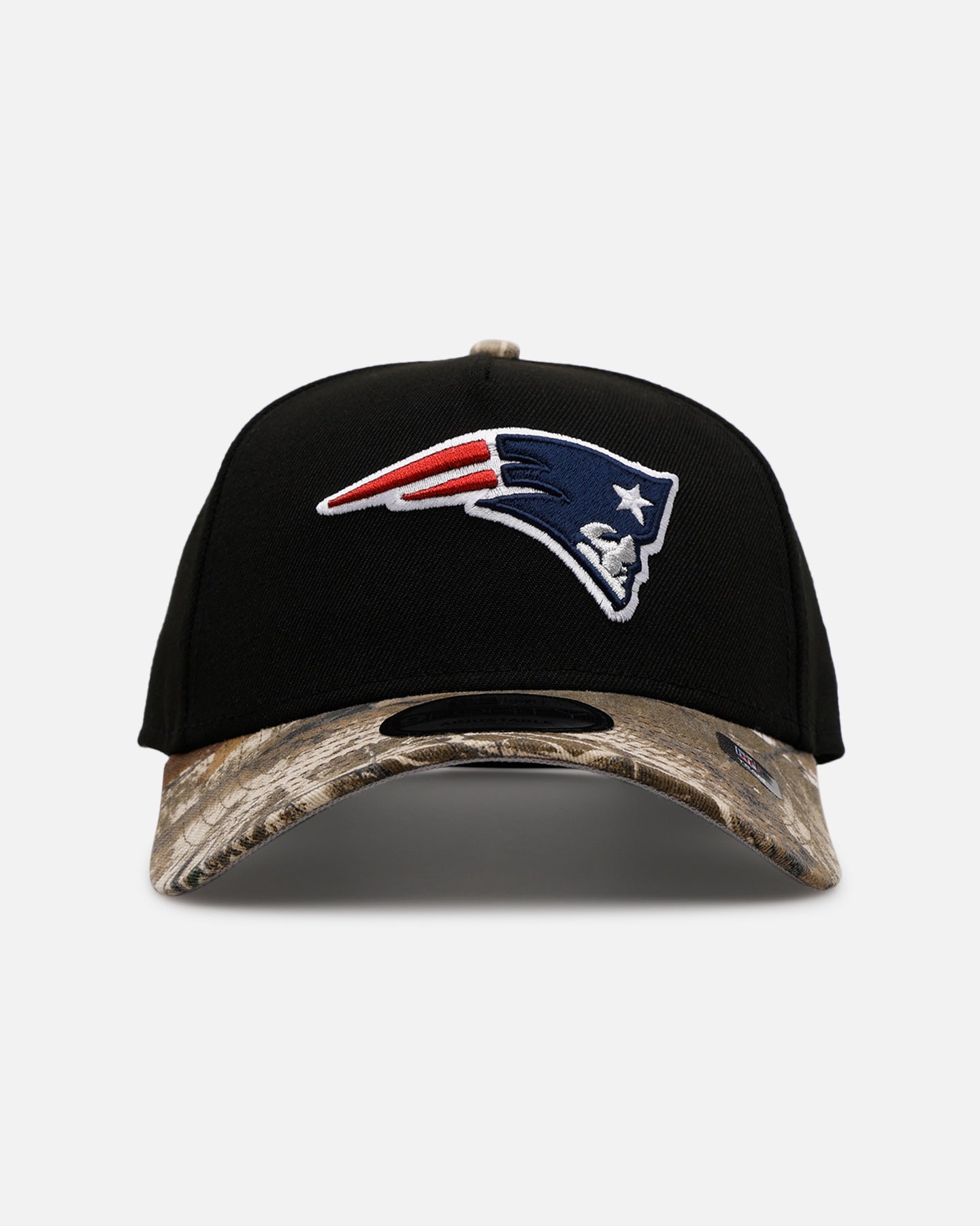 New Era New England Patriots 'Black Crown Realtree Visor' 9FORTY A