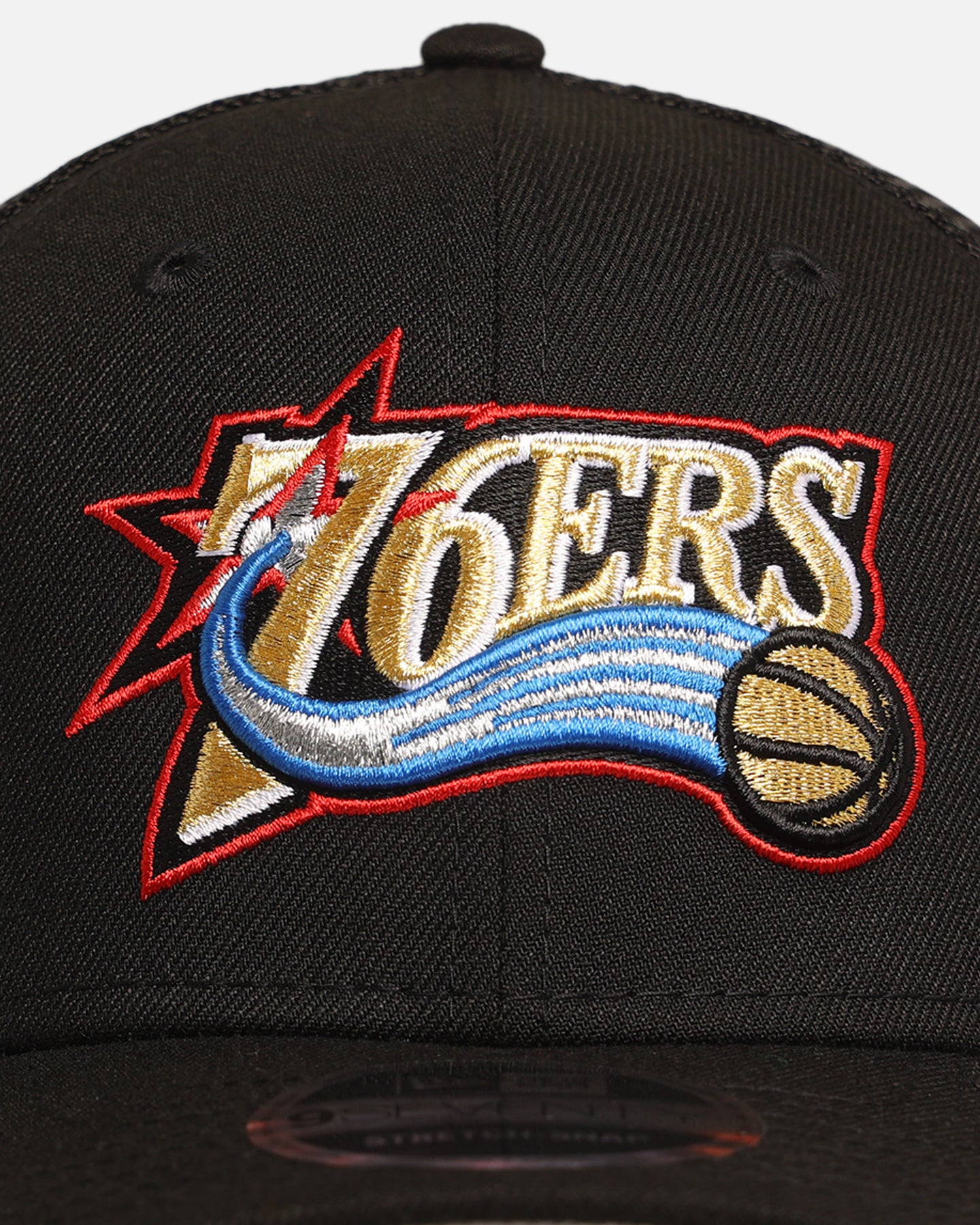 New Era Philadelphia 76ers 'HWC' 9SEVENTY Trucker Stretch Snapback