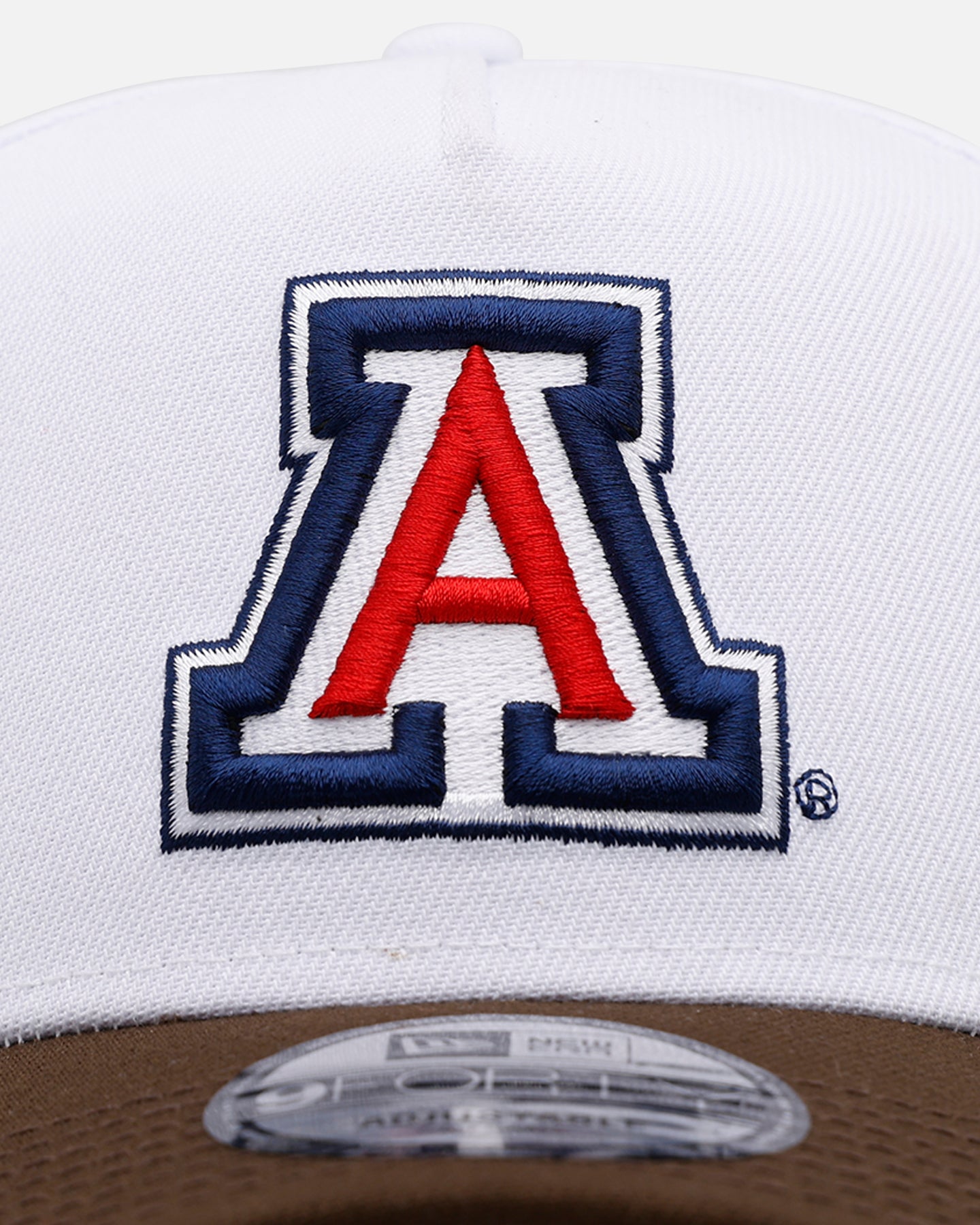 New Era Arizona Wildcats 'Walnut Visor' 9FORTY A-Frame Snapback