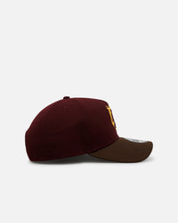 New Era Arizona State Sun Devils 'Walnut Visor' 9FORTY A-Frame Snapback Walnut