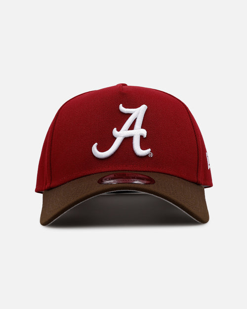 New Era Alabama Crimson Tide 'Walnut Visor' 9FORTY A-Frame Snapback Walnut
