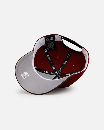 New Era Alabama Crimson Tide 'Walnut Visor' 9FORTY A-Frame Snapback Walnut