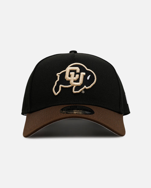 New Era Colorado Buffaloes 'Walnut Visor' 9FORTY A-Frame Snapback Walnut