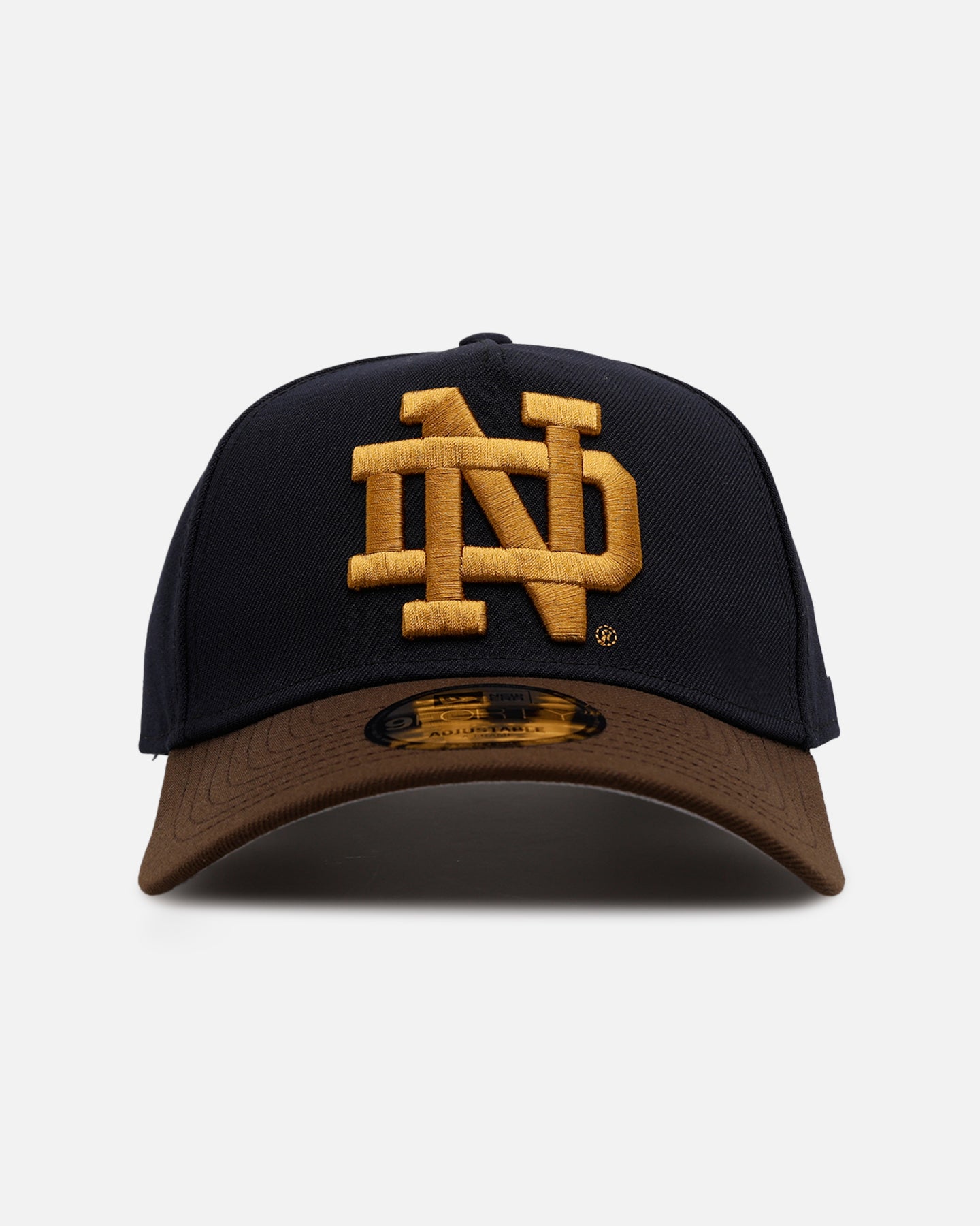 New Era Notre Dame Fighting Irish 'Walnut Visor' 9FORTY A-Frame