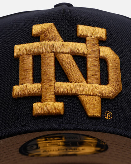 New Era Notre Dame Fighting Irish 'Walnut Visor' 9FORTY A-Frame Snapback Walnut