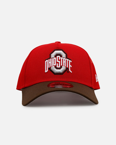 New Era Ohio State Buckeyes 'Walnut Visor' 9FORTY A-Frame Snapback
