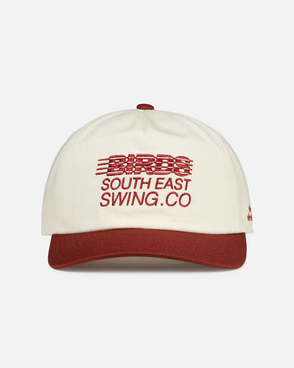 Birds Of Condor South East Panel Snapback Off White/Red