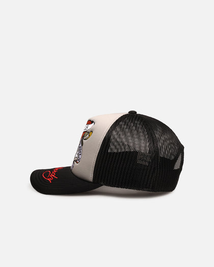 Ed Hardy Love Kills Trucker Snapback Black