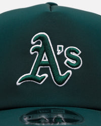 New Era Oakland Athletics 'Batting Practice' 9FORTY A-Frame Trucker Snapback Official Team Color