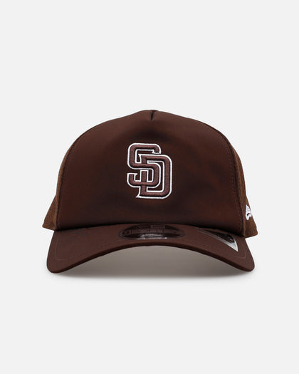 New Era San Diego Padres 'Batting Practice' 9FORTY A-Frame Trucker Snapback Official Team Color