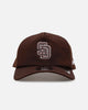New Era San Diego Padres 'Batting Practice' 9FORTY A-Frame Trucker Snapback Official Team Color