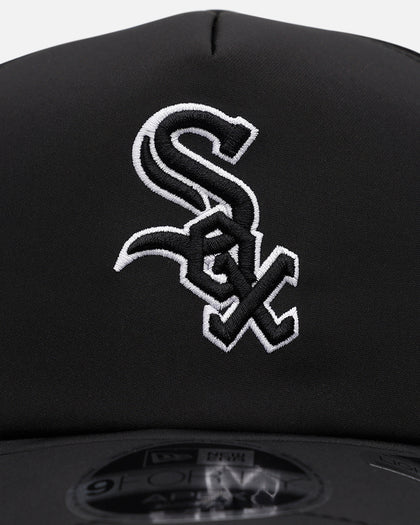 New Era Chicago White Sox 'Batting Practice' 9FORTY A-Frame Trucker Snapback Official Team Color