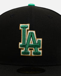 New Era Los Angeles Dodgers 'St. Patrick's Day' 59FIFTY Fitted Black/Green