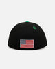 New Era USA Team 'St. Patrick's Day' 59FIFTY Fitted Black/Green