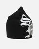 Saint Morta Monogram Fold Beanie Black