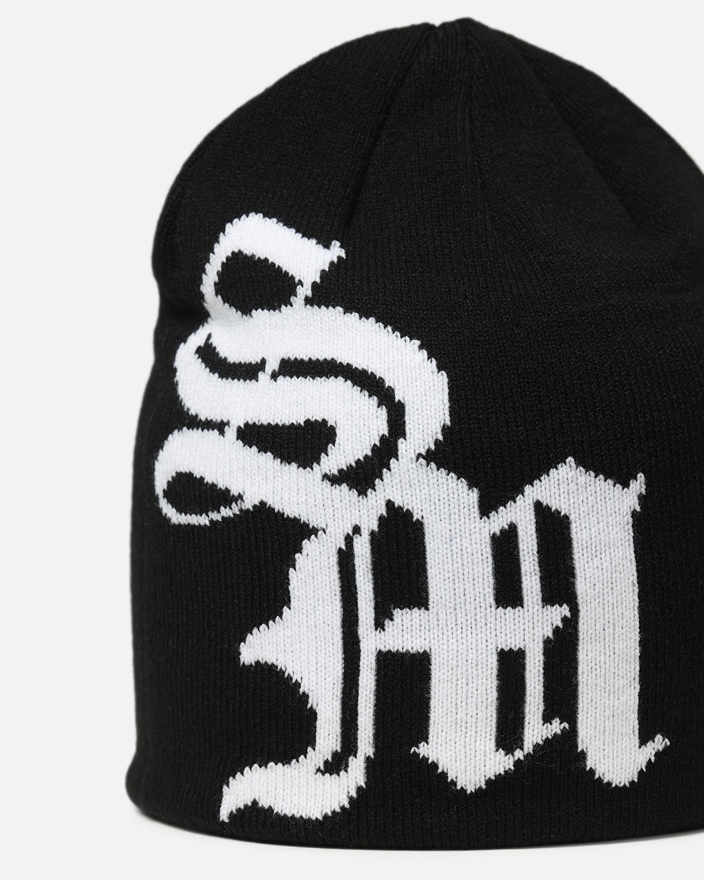 Saint Morta Monogram Fold Beanie Black | Culture Kings US