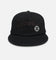 S Double Canvas Cap Black