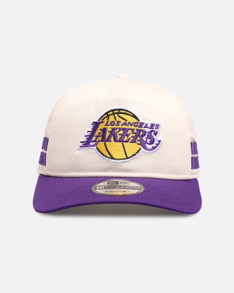 New Era Los Angeles Lakers 'Stripe' 19TWENTY Snapback Chrome