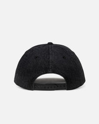 New Era New Zealand All Blacks 'Washed Denim' 9FORTY A-Frame Snapback Black