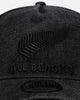 New Era New Zealand All Blacks 'Washed Denim' 9FORTY A-Frame Snapback Black