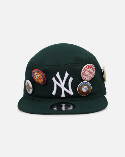 New Era New York Yankees 'Vintage Pin Painter' Painter Snapback Dark Green