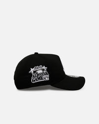 New Era Atlanta Braves 'Black And White' 9FORTY A-Frame Snapback Black/White