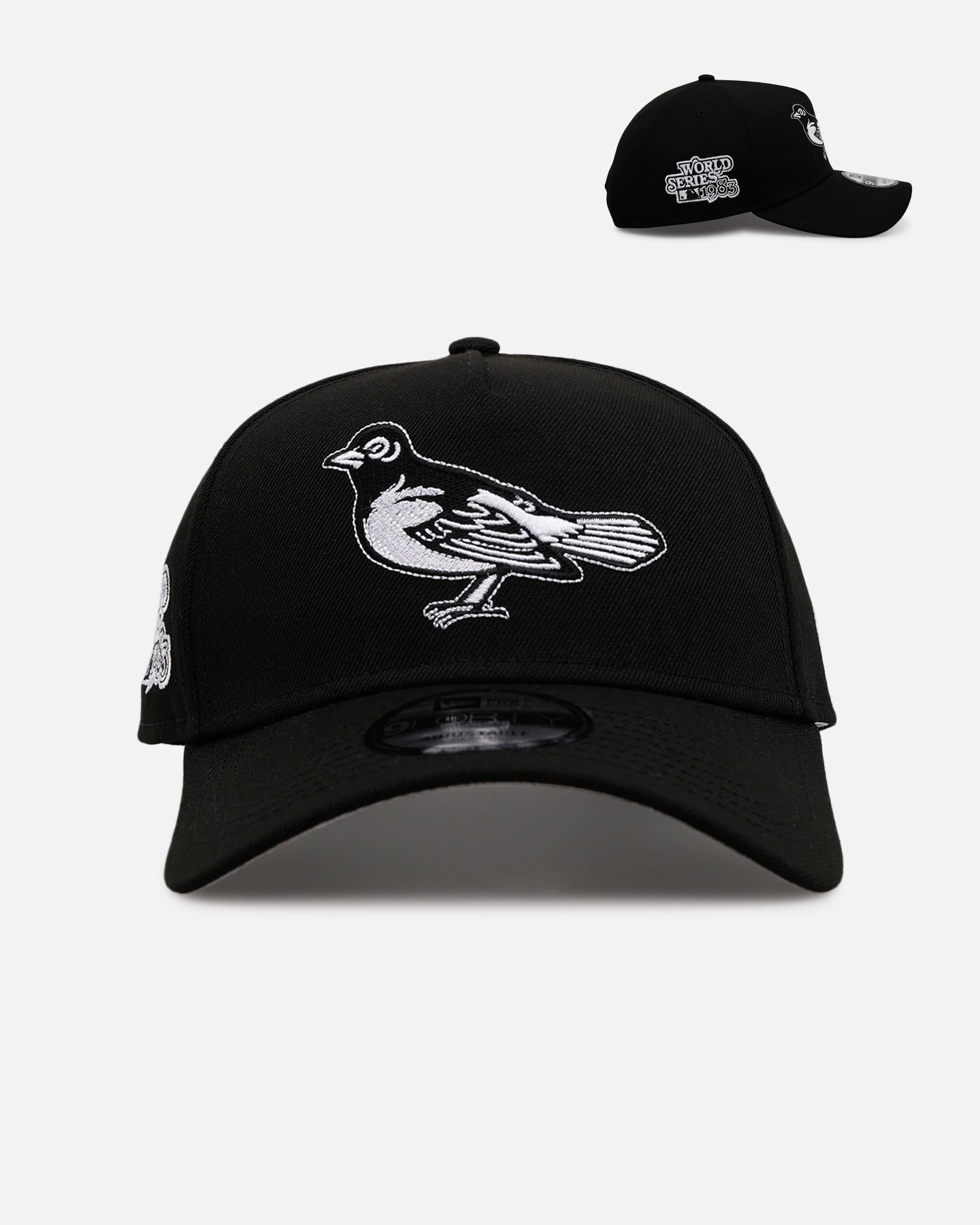 New Era Baltimore Orioles 'Black And White' 9FORTY A-Frame
