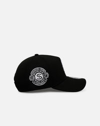 New Era Chicago White Sox 'Black And White' 9FORTY A-Frame Snapback Black/White