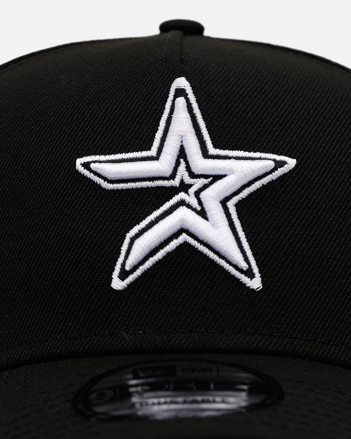 New Era Houston Astros 'Black And White' 9FORTY A-Frame Snapback
