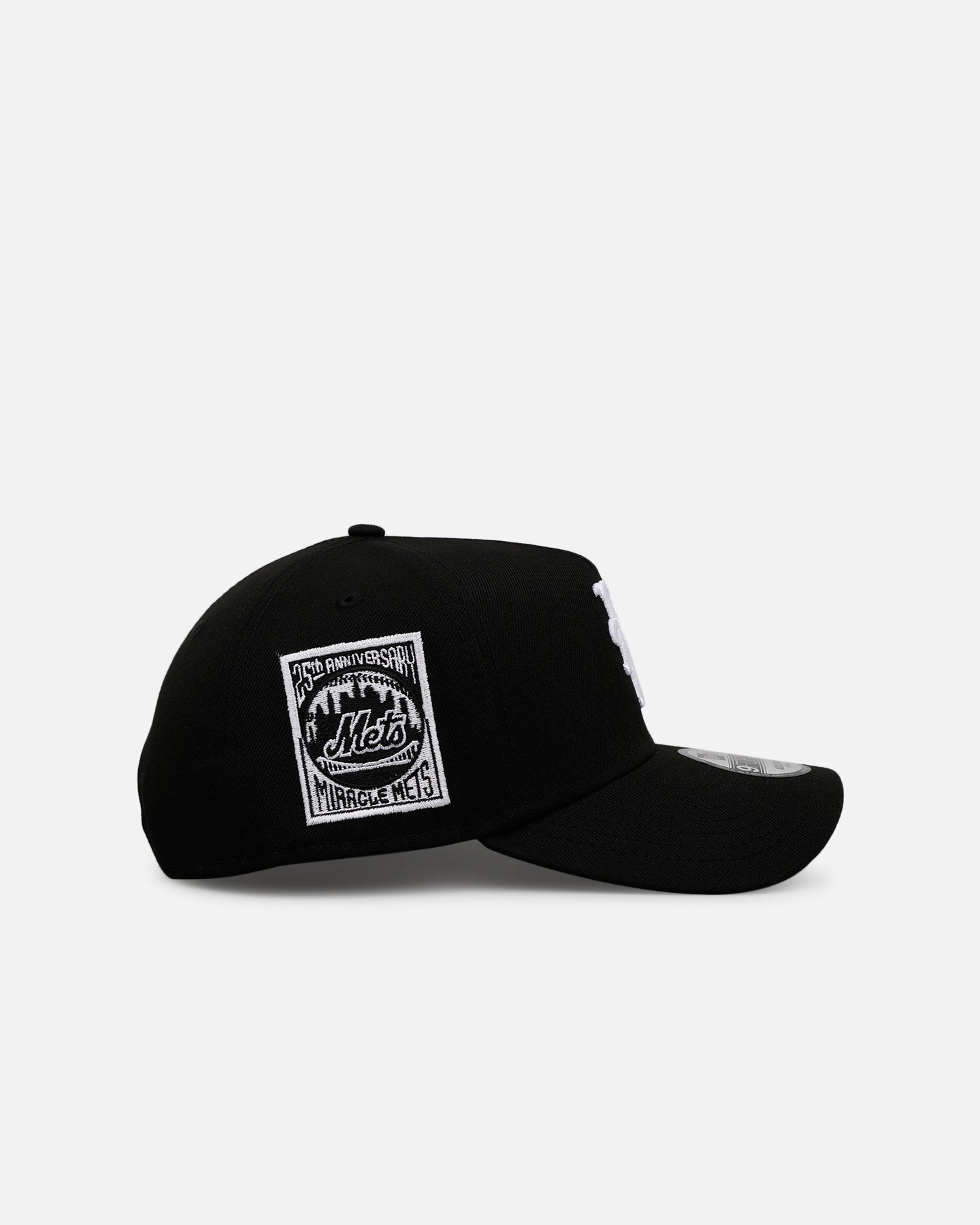 New Era New York Mets 'Black And White' 9FORTY A-Frame Snapback