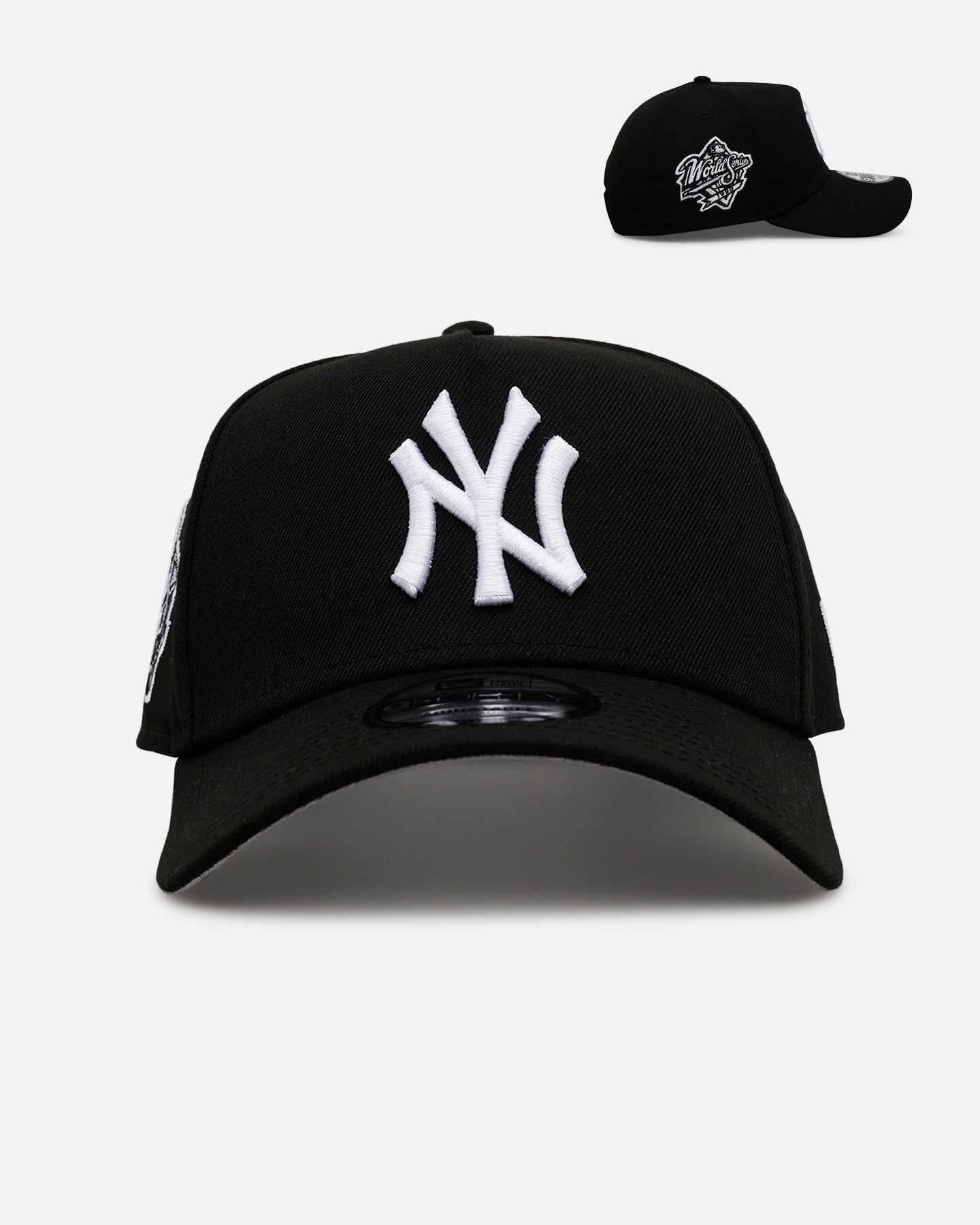 New Era New York Yankees 'Black And White' 9FORTY A-Frame Snapback