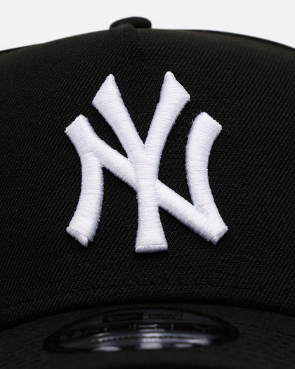 New Era New York Yankees 'Black And White' 9FORTY A-Frame Snapback Black/White