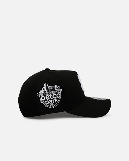 New Era San Diego Padres 'Black And White' 9FORTY A-Frame Snapback Black/White