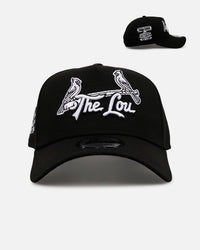 New Era St. Louis Cardinals 'Black And White' 9FORTY A-Frame Snapback Black/White