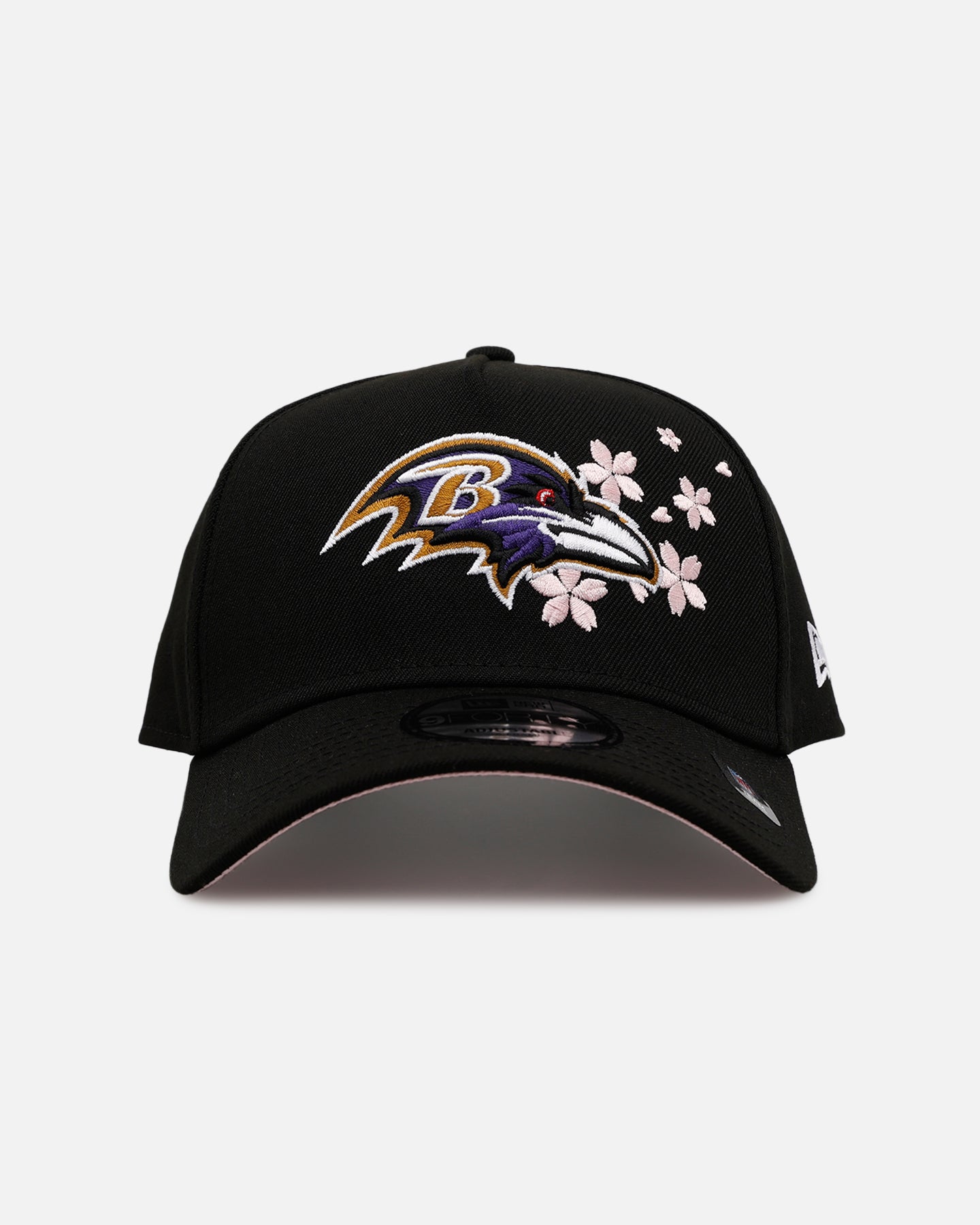 New Era Baltimore Ravens 'Cherry Blossoms' 9FORTY A-Frame Snapback