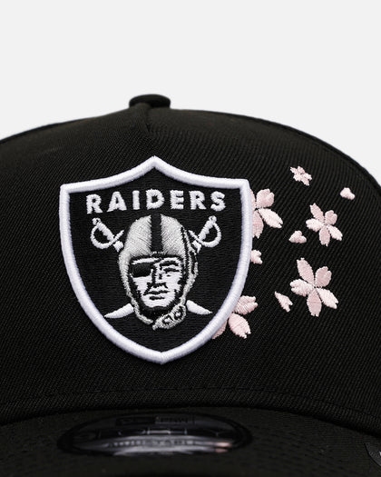 New Era Las Vegas Raiders 'Cherry Blossoms' 9FORTY A-Frame Snapback Official Team Color