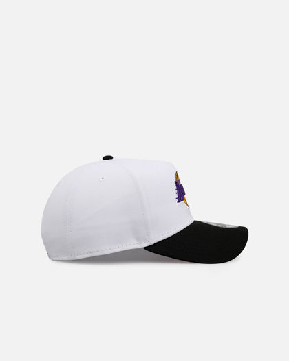 New Era Los Angeles Lakers 'Cherry Blossoms' 9FORTY A-Frame Snapback Official Team Color