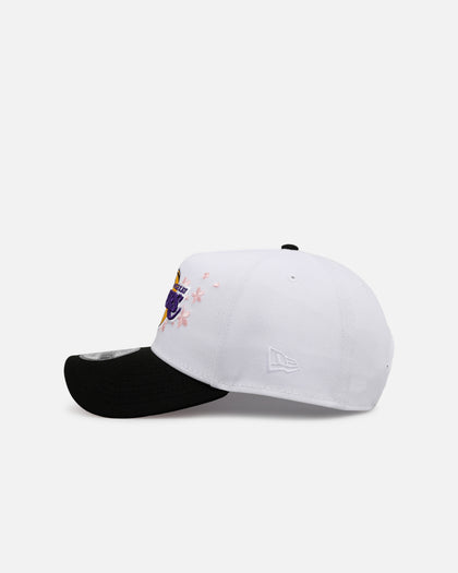 New Era Los Angeles Lakers 'Cherry Blossoms' 9FORTY A-Frame Snapback Official Team Color