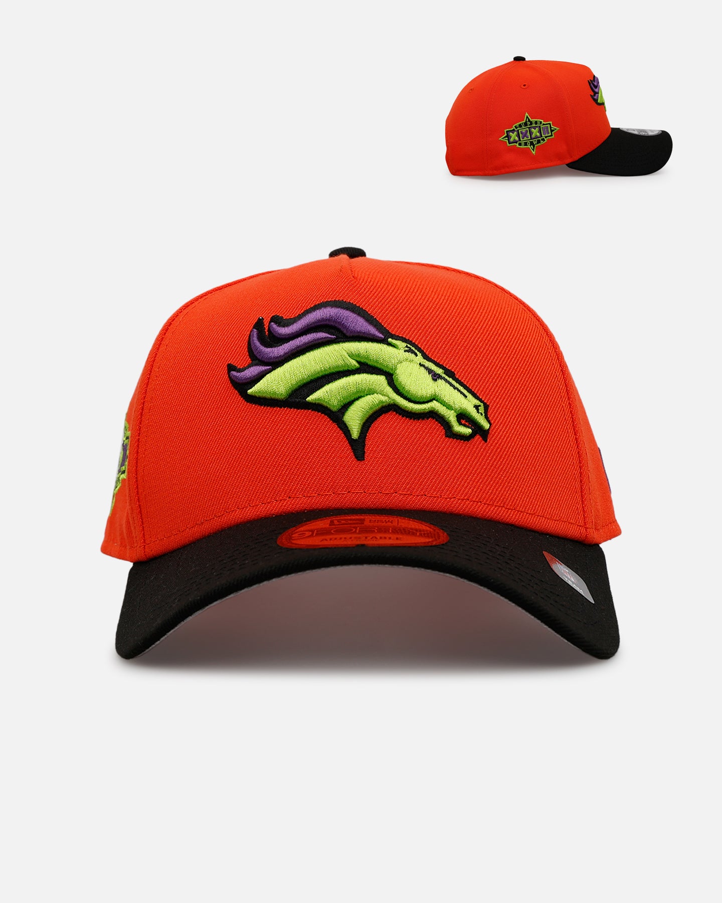 New Era Denver Broncos 'Halloween' 9FORTY A-Frame Snapback Orange