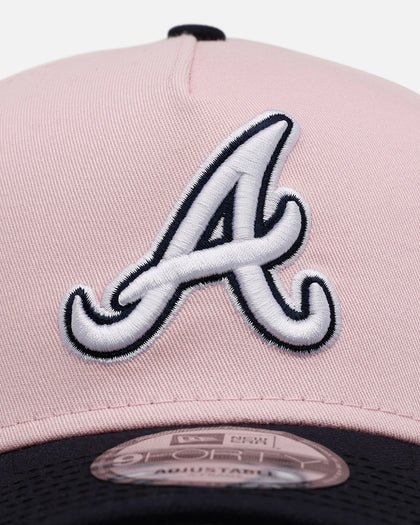 New Era Atlanta Braves 'Pink Crown' 9FORTY A-Frame Snapback Pink