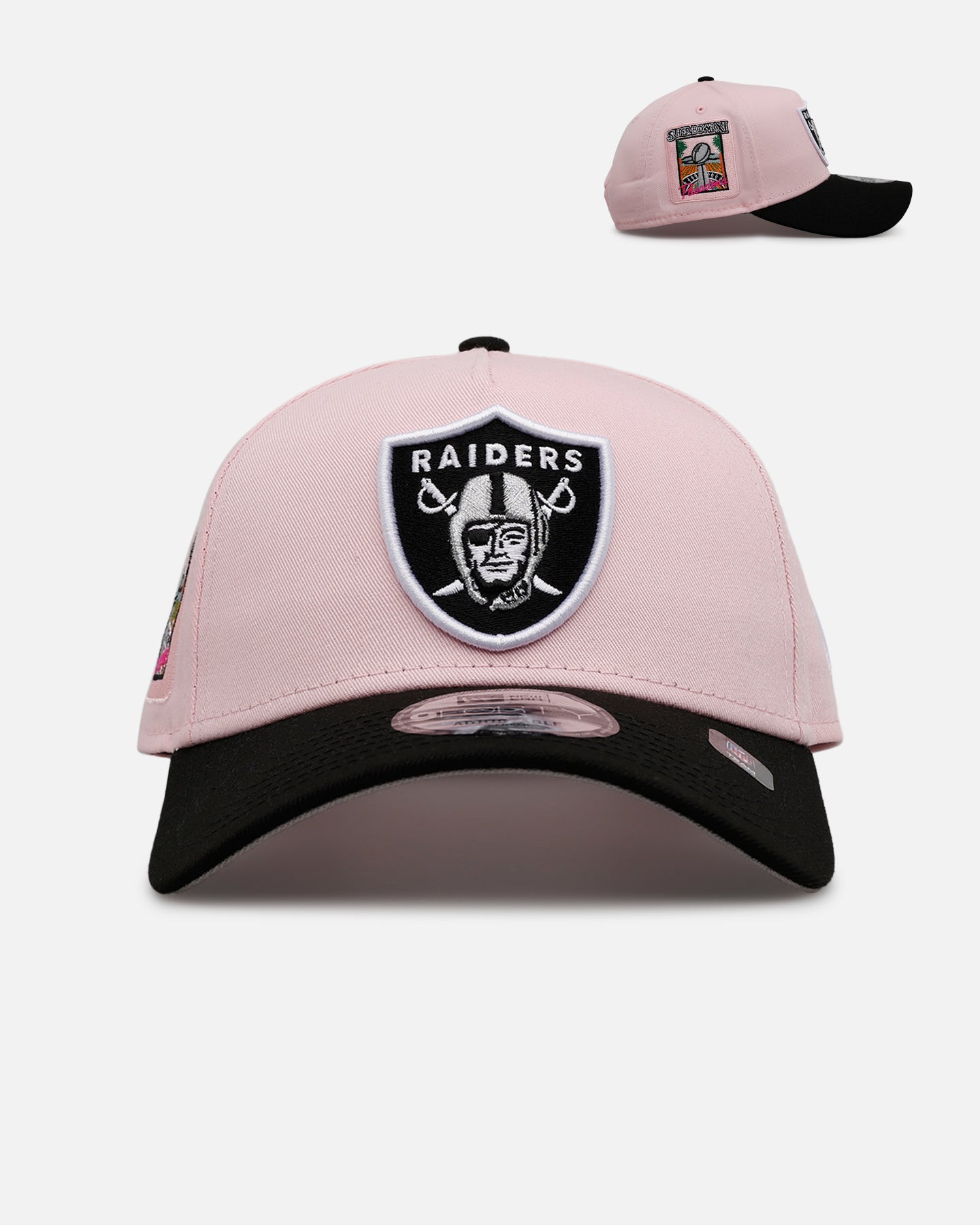 New Era Las Vegas Raiders 'Pink Crown' 9FORTY A-Frame Snapback