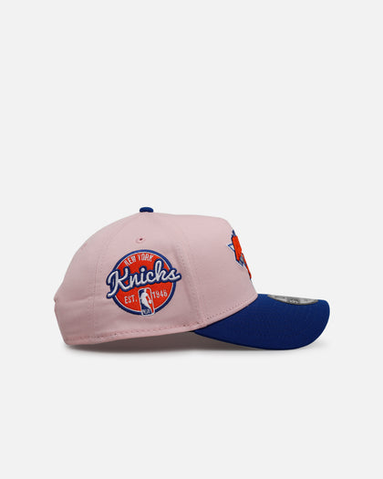 New Era New York Knicks 'Pink Crown' 9FORTY A-Frame Snapback Pink