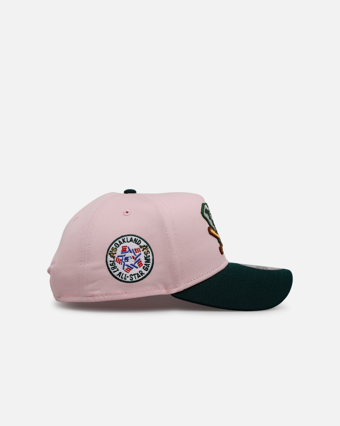 New Era Oakland Athletics 'Pink Crown' 9FORTY A-Frame Snapback