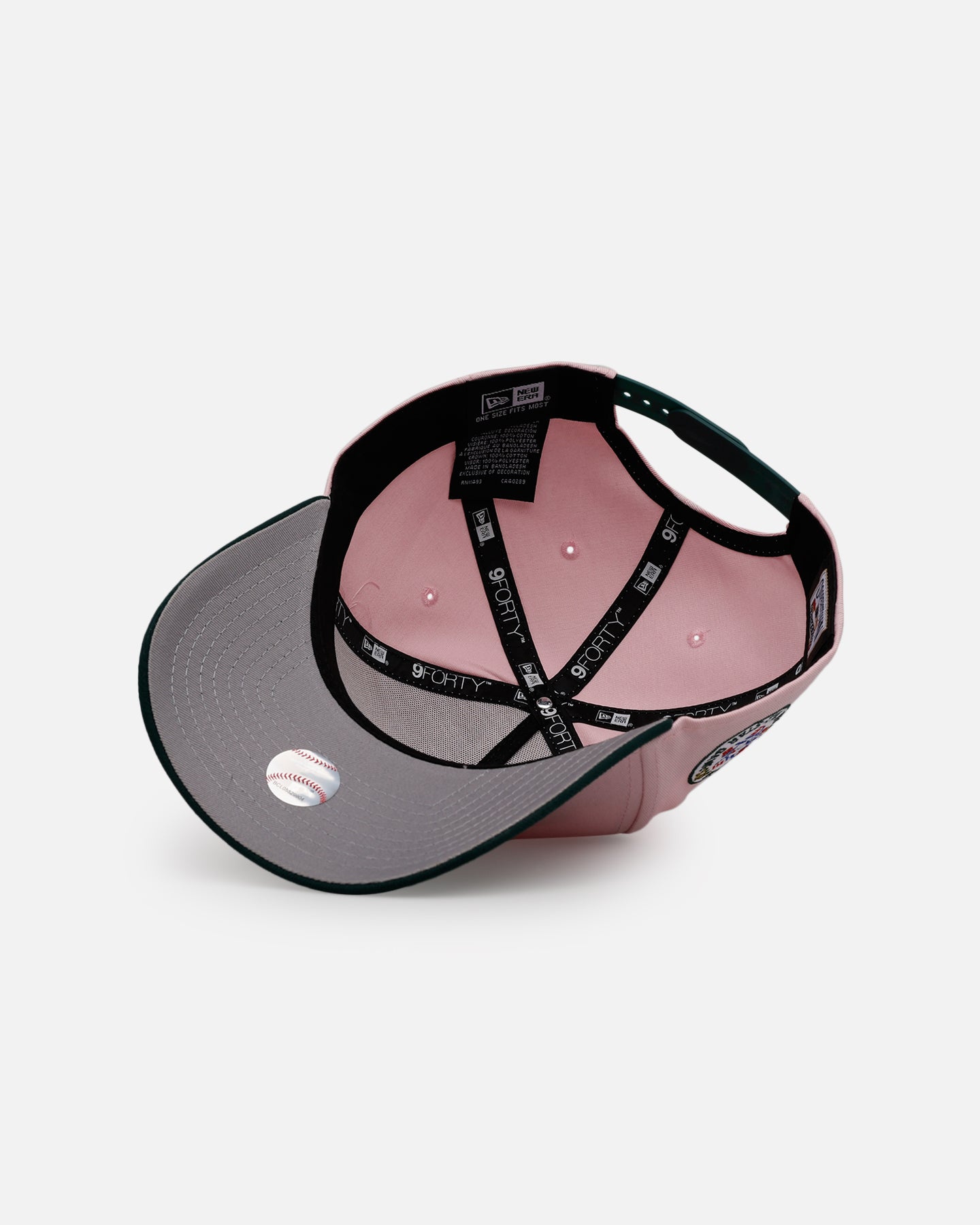 New Era Oakland Athletics 'Pink Crown' 9FORTY A-Frame Snapback