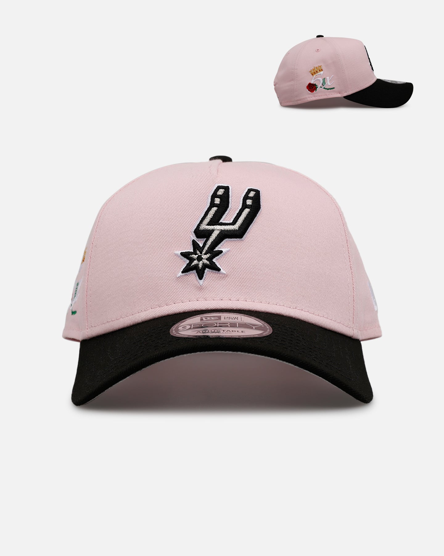 New Era San Antonio Spurs 'Pink Crown' 9FORTY A-Frame Snapback
