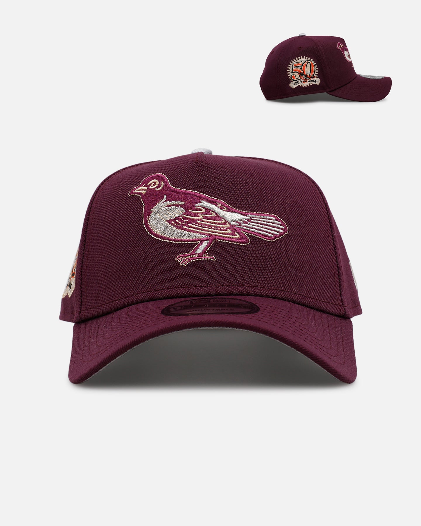 New Era Baltimore Orioles 'Plum' 9FORTY A-Frame Snapback Plum